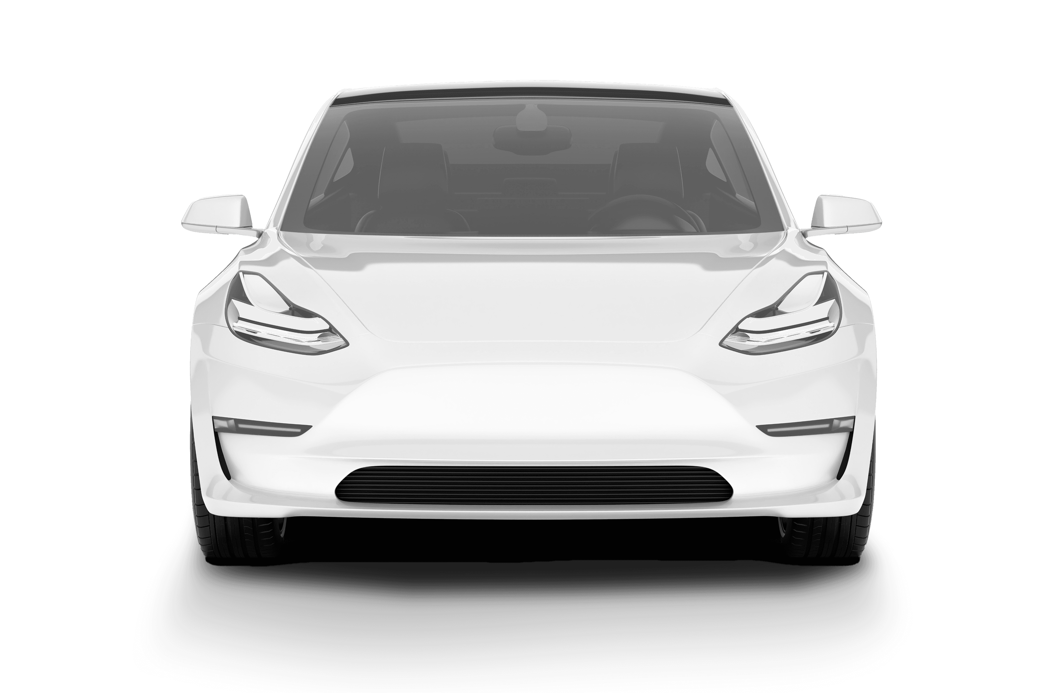 Car with plate